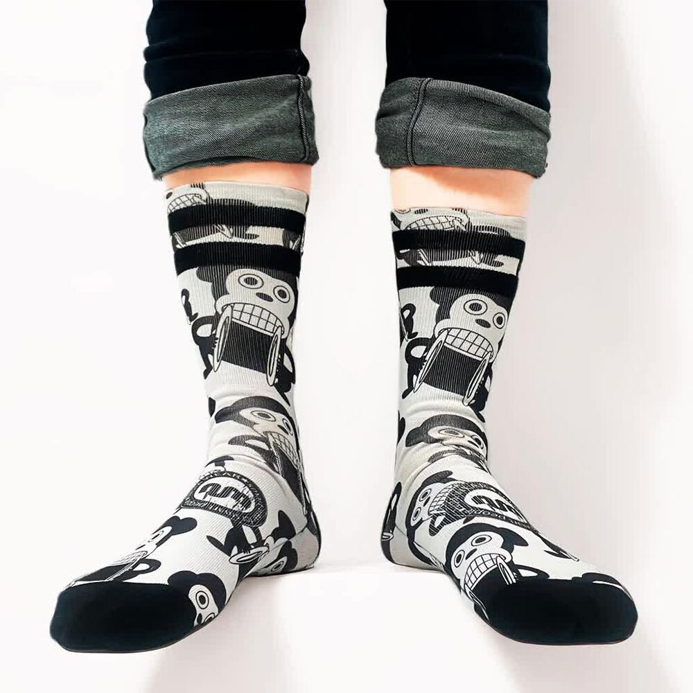 

Носки Num Wear Monky Loco Monky Logo Half long, разноцветный