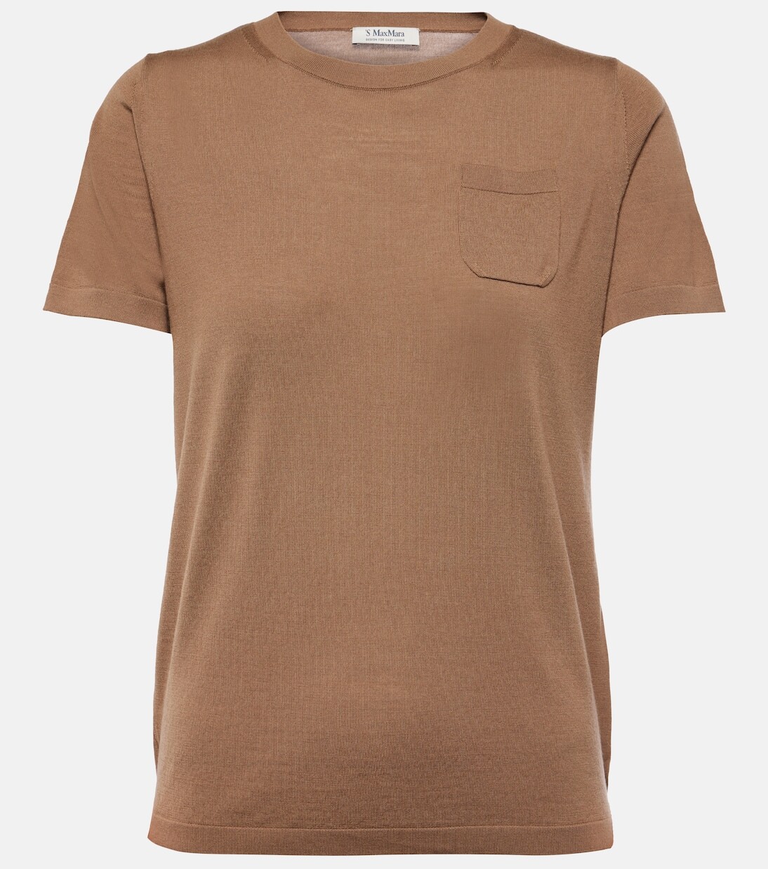 

Шерстяной топ 'S Max Mara, коричневый