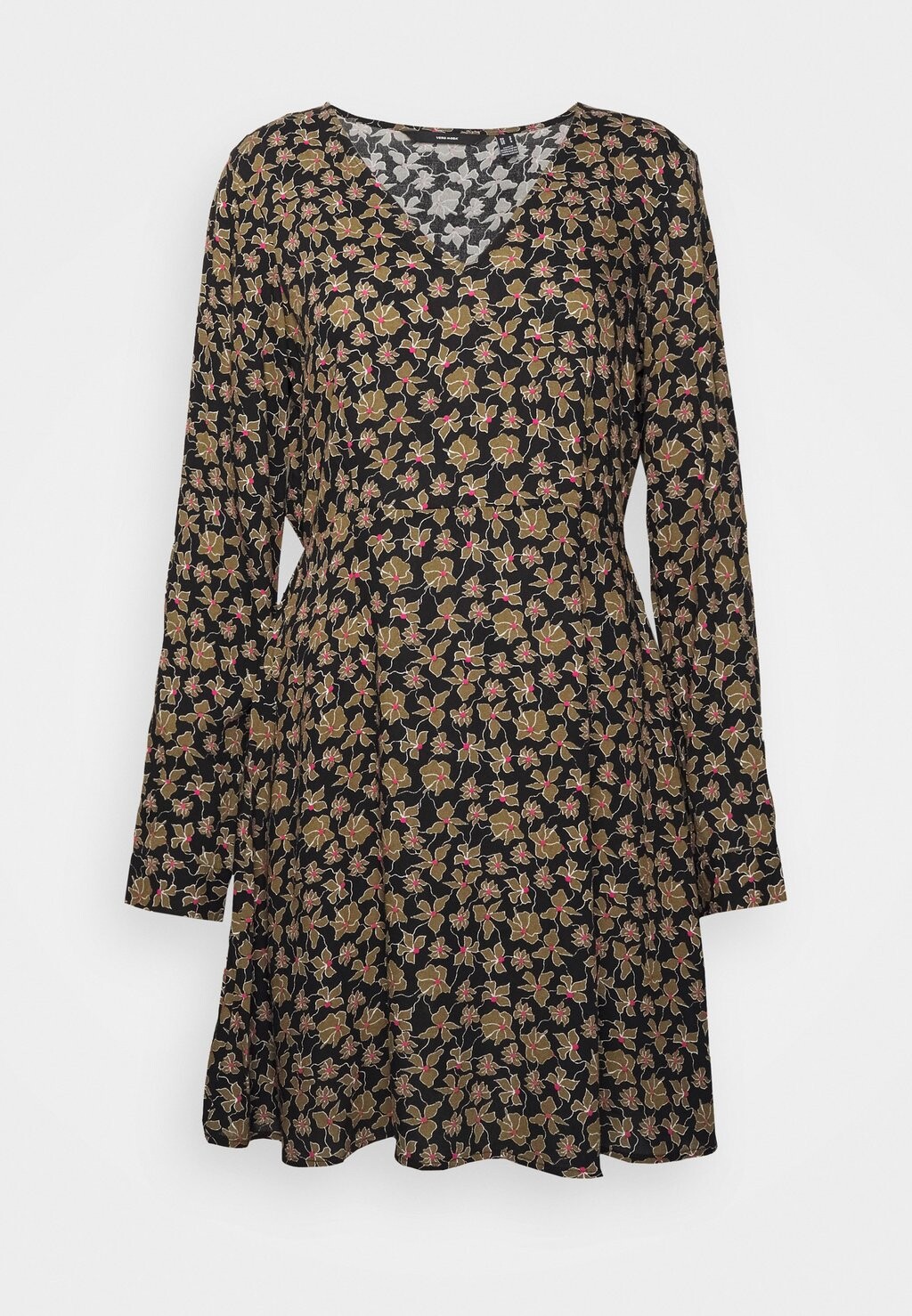 

Повседневное платье Vero Moda, темно-оливковый