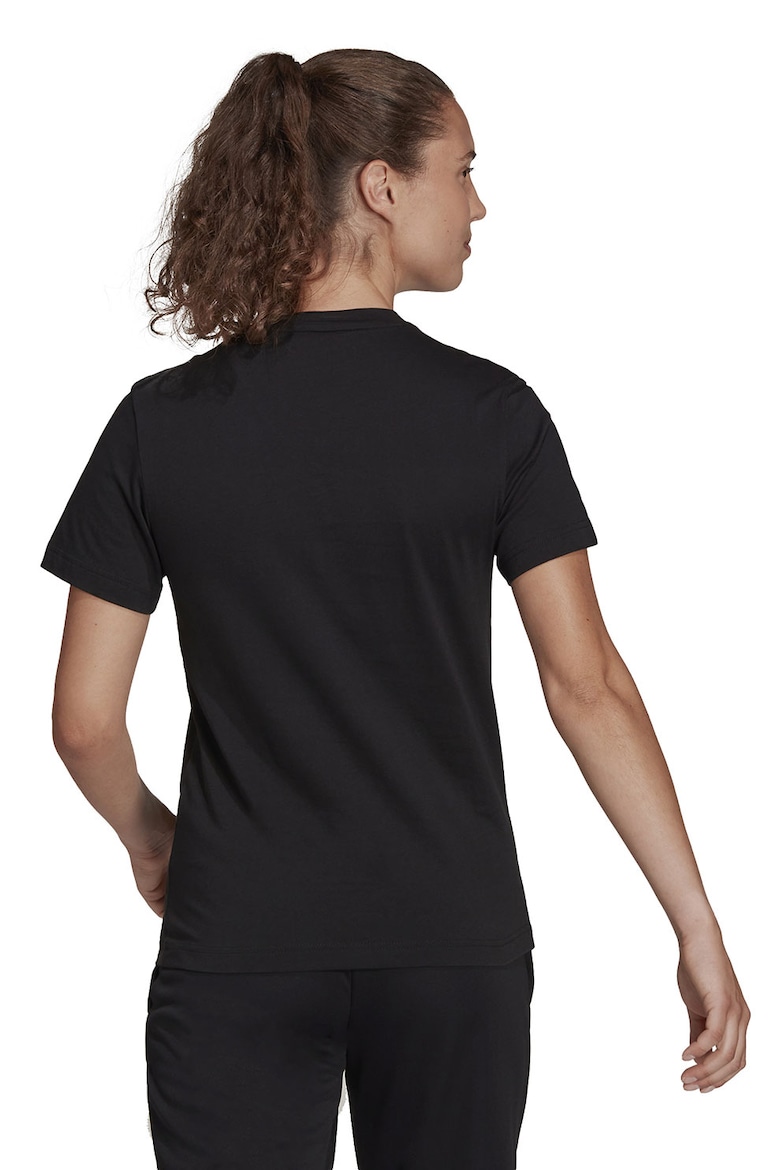 Adidas Sportswear, футбольная футболка со шпицем Adidas Performance, черный футбольная футболка adidas размер l черный