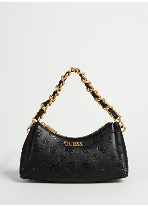 

Черная женская сумка через плечо Guess