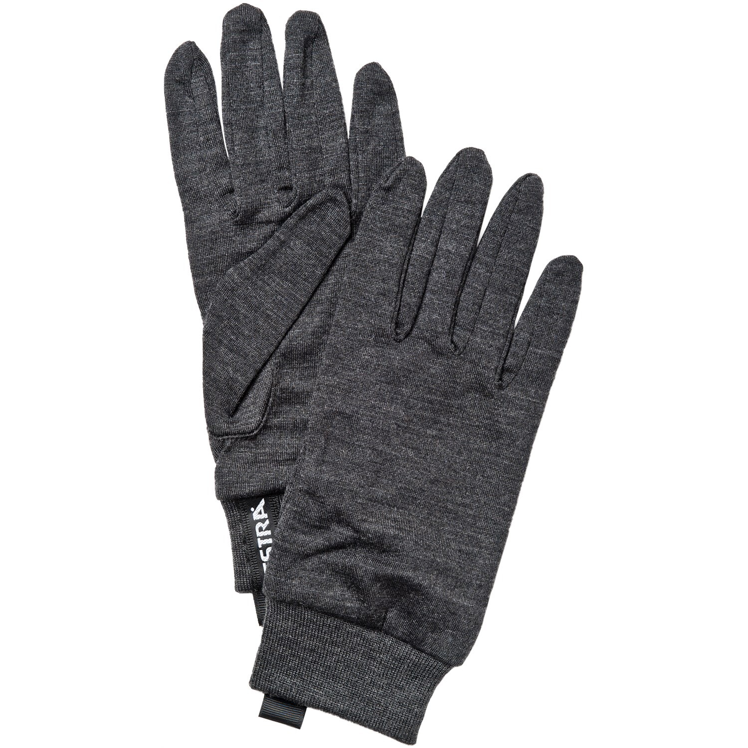 

Лыжные перчатки Hestra Merino Wool Active Liners, угольный
