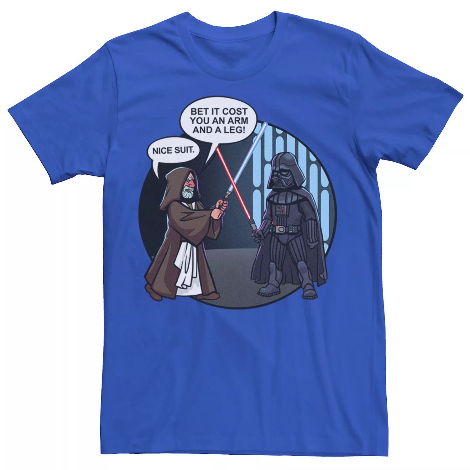 Мужская футболка с красивым костюмом Дарта Вейдера и Оби-Вана Кеноби с надписью Star Wars комплект на выписку vitara royal star