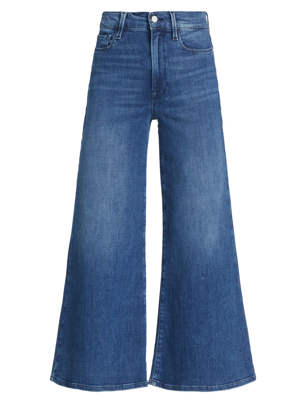 цена Укороченные широкие джинсы Le Palazzo с высокой посадкой Frame