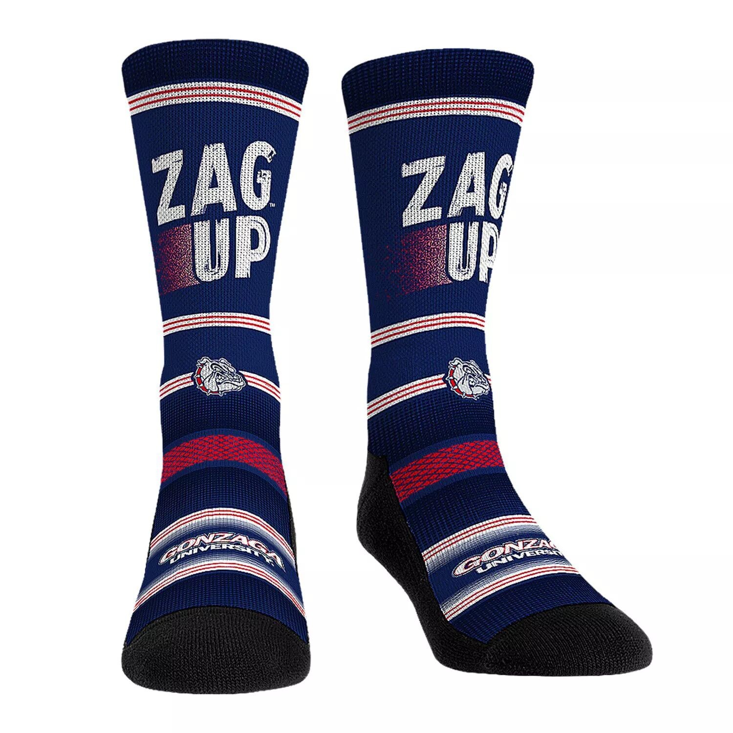 

Молодежные носки Rock Em Носки команды Gonzaga Bulldogs со слоганом Crew Unbranded