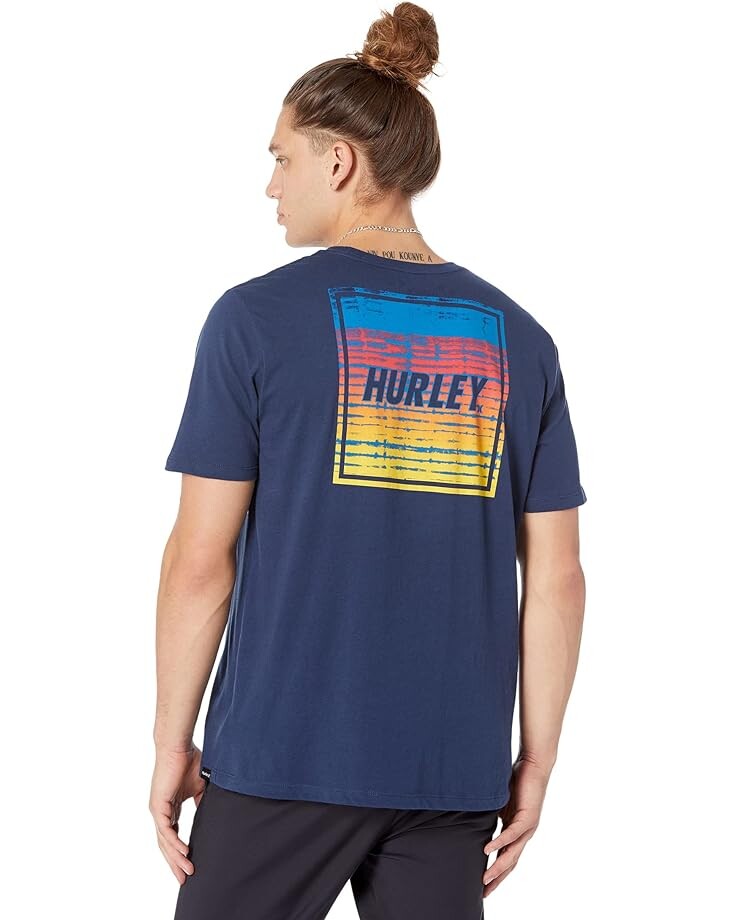 

Футболка Hurley Four Corners Short Sleeve Tee, цвет Night Force
