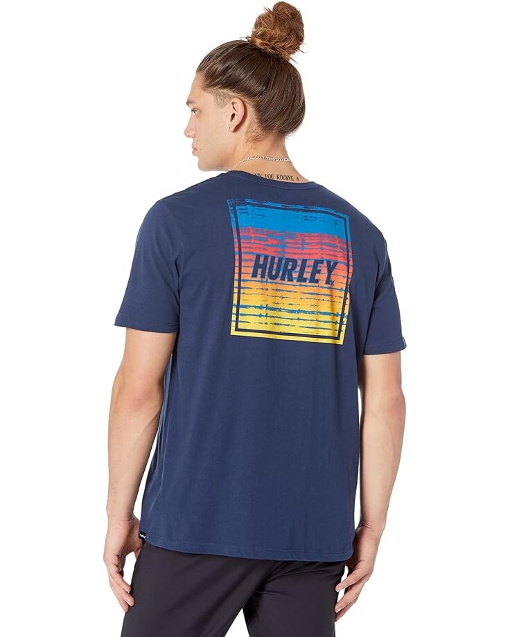 Футболка Hurley Four Corners Short Sleeve Tee, цвет Night Force футболка hurley four corners short sleeve tee оливковый