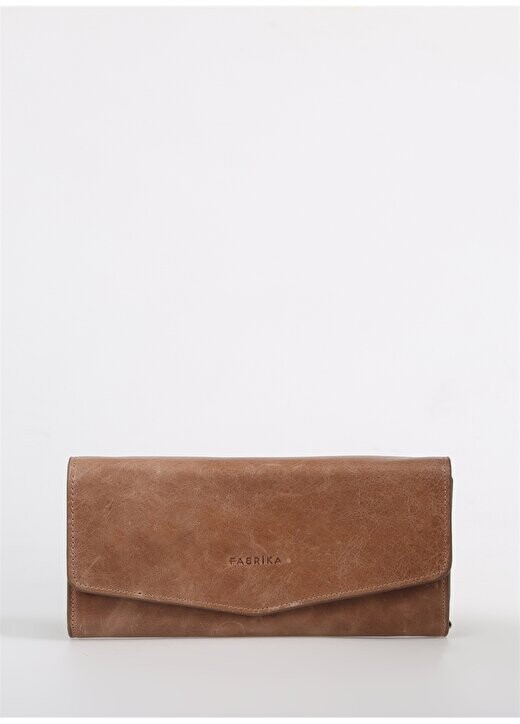 

Норковый женский кожаный кошелек 185x9x3 см Frk 510 Flt Fabrika, норковый