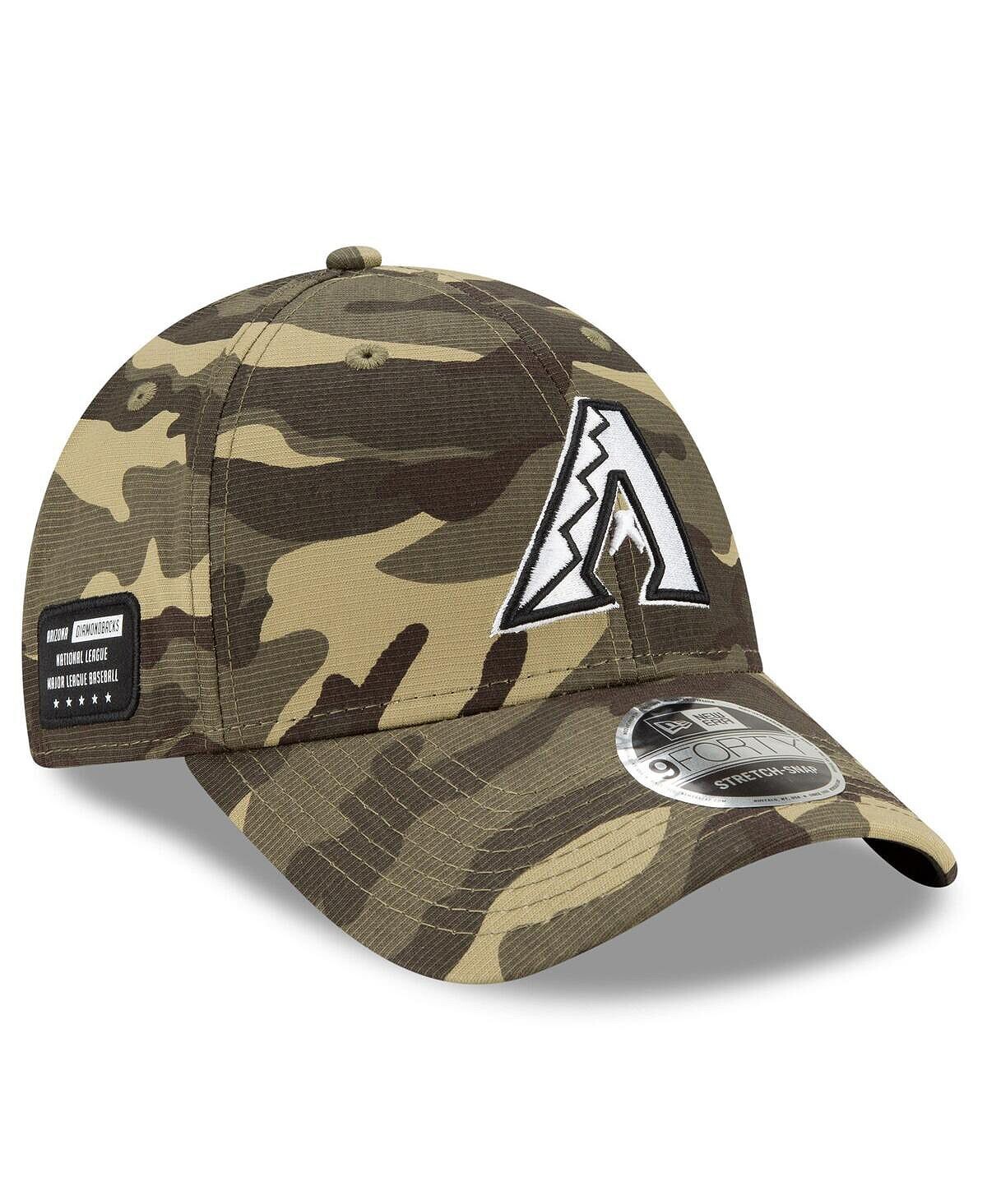 

Мужская камуфляжная регулируемая кепка Arizona Diamondbacks 2021 Armed Forces Day 9FORTY New Era