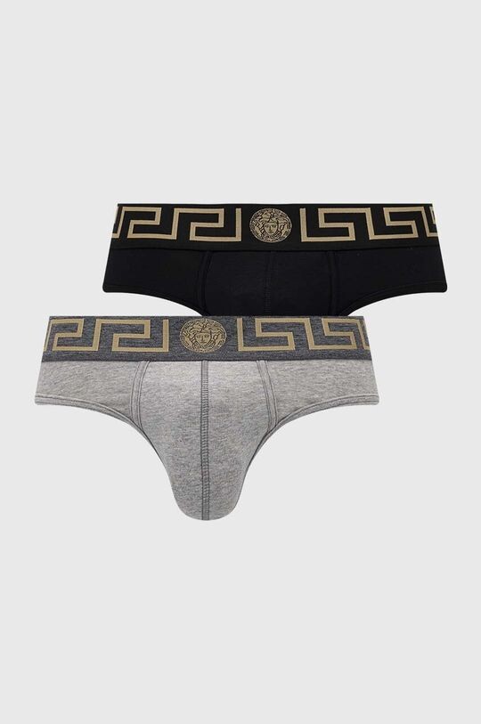 

2 пары трусов Versace, серый