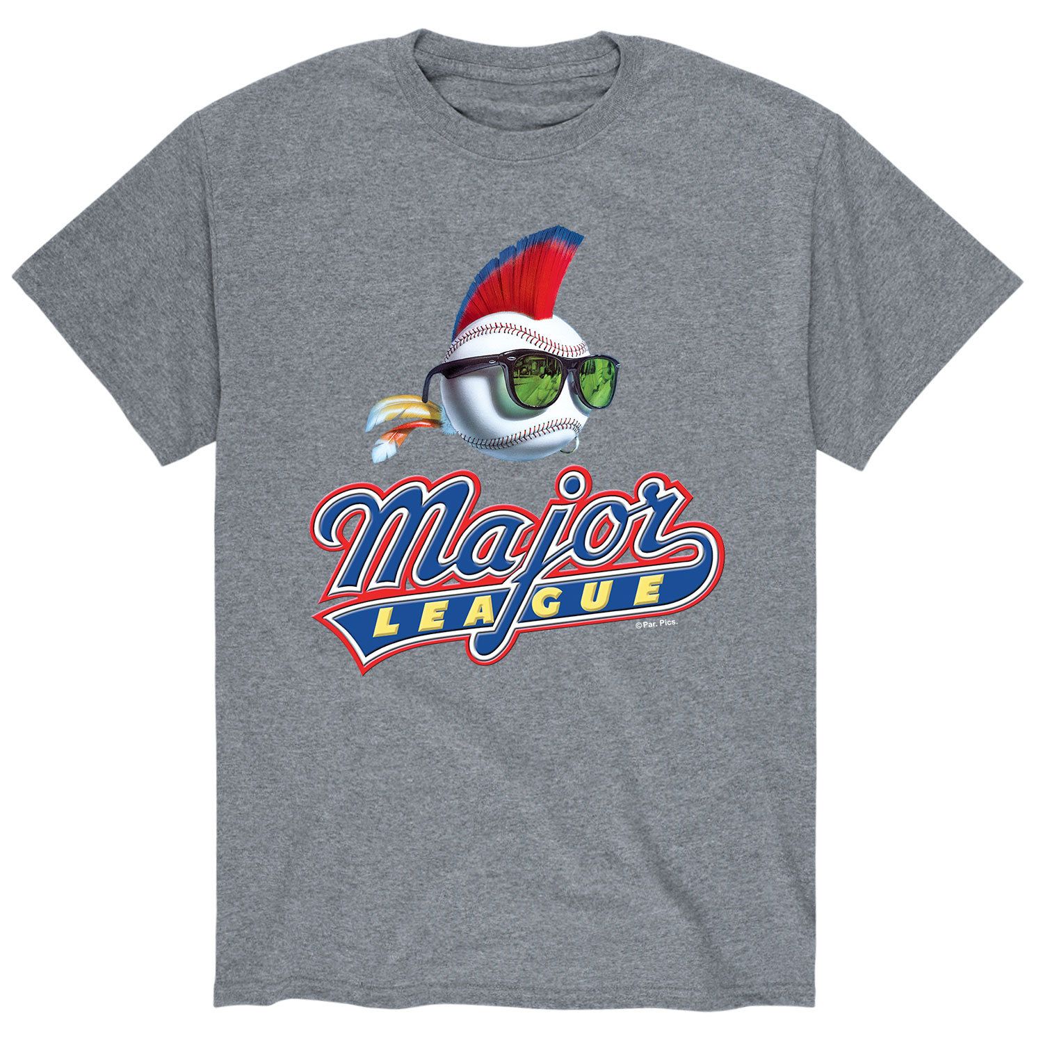 Мужская бейсбольная футболка с логотипом Высшей лиги Licensed Character