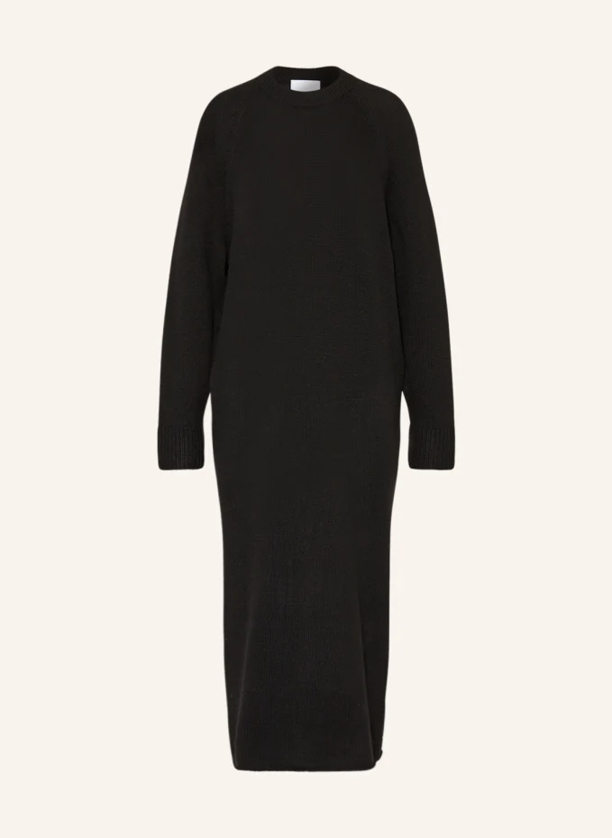 Амстердам трикотажное платье с кашемиром Delicatelove, черный