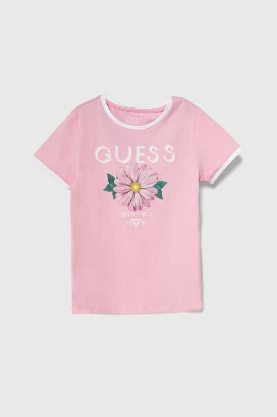 

Детская футболка Guess, розовый