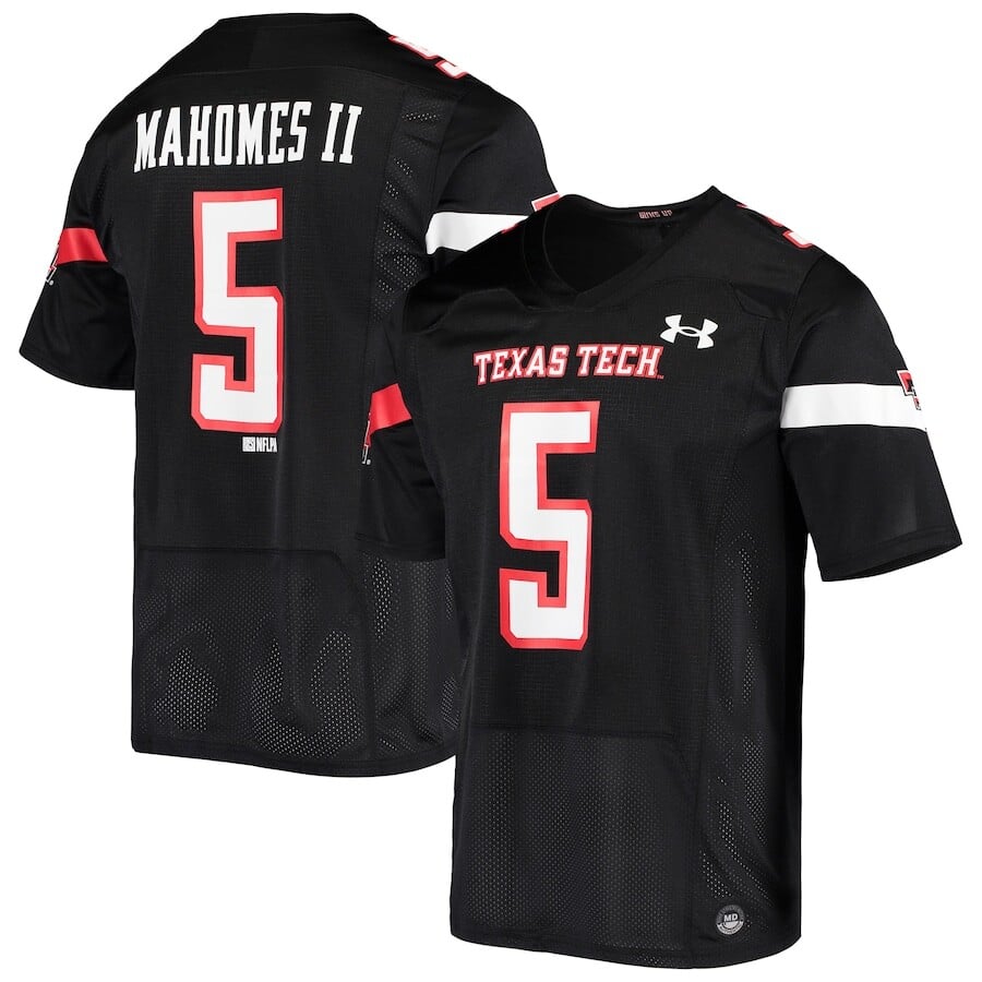 

Джерси Under Armour Texas Tech Red Raiders, черный