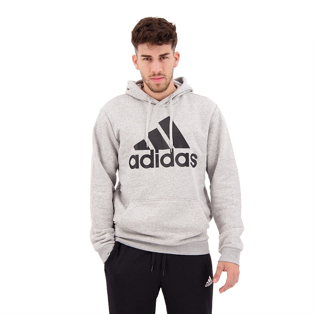 

Худи adidas Essentials Big Logo, серый