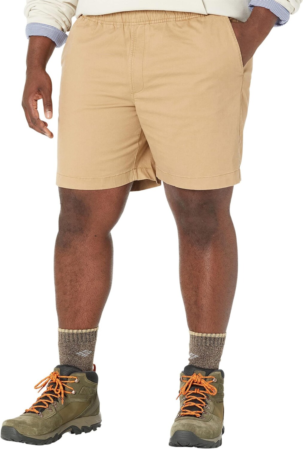 

Эластичные шорты цвета хаки с промывкой в ​​озере L.L.Bean, цвет Heritage Khaki