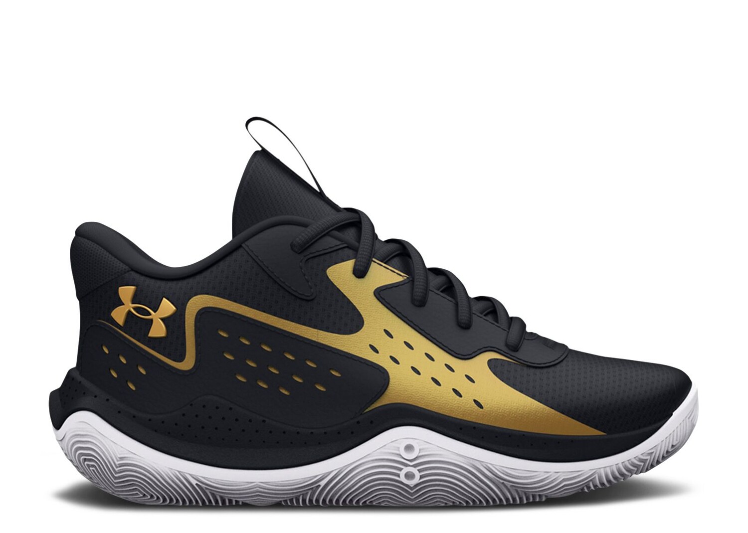 Кроссовки Under Armour Jet '23 Ps 'Black Metallic Gold', черный