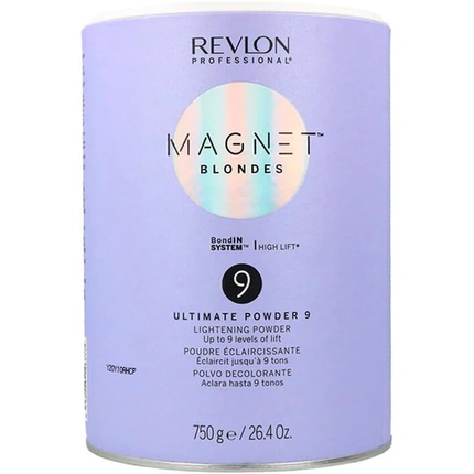 revlon magnet blondes ultimate крем пероксид с добавлением масла 9% 900 мл Magnet Blondes Ultimate 9 осветляющая пудра 750мл, Revlon