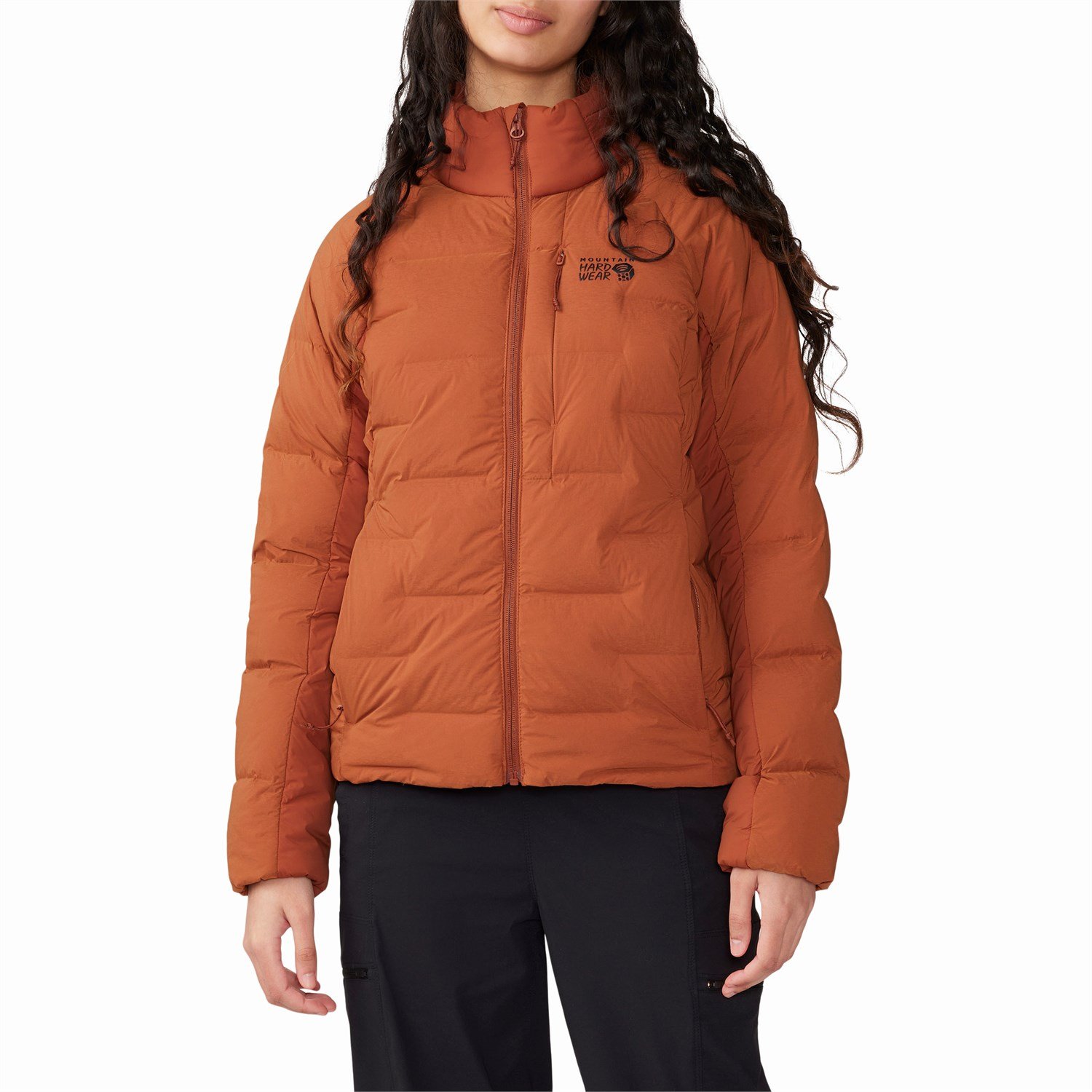 Куртка Mountain Hardwear Stretchdown High-Hip, цвет Iron Oxide