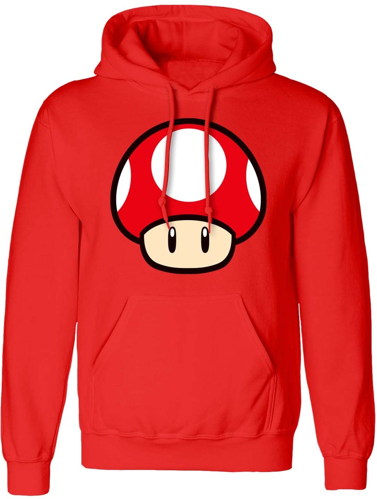 Толстовка Super Mario Hoodie, красный super mario kids costume hoodie pants boys