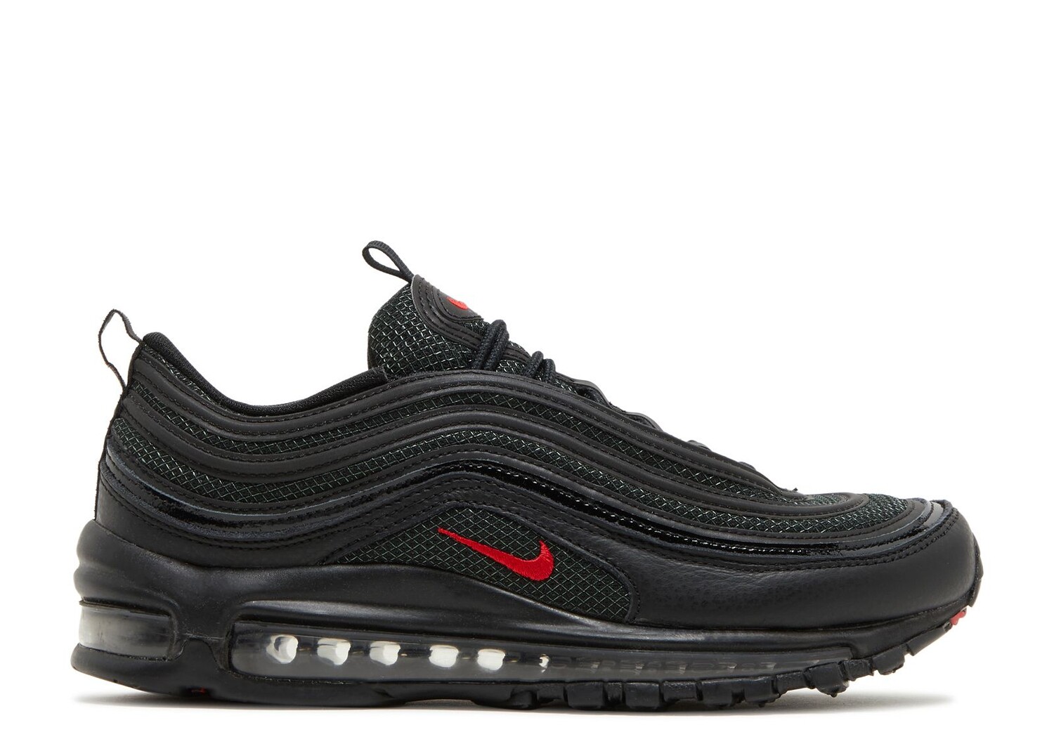 

Кроссовки Nike Air Max 97 'Black University Red', черный