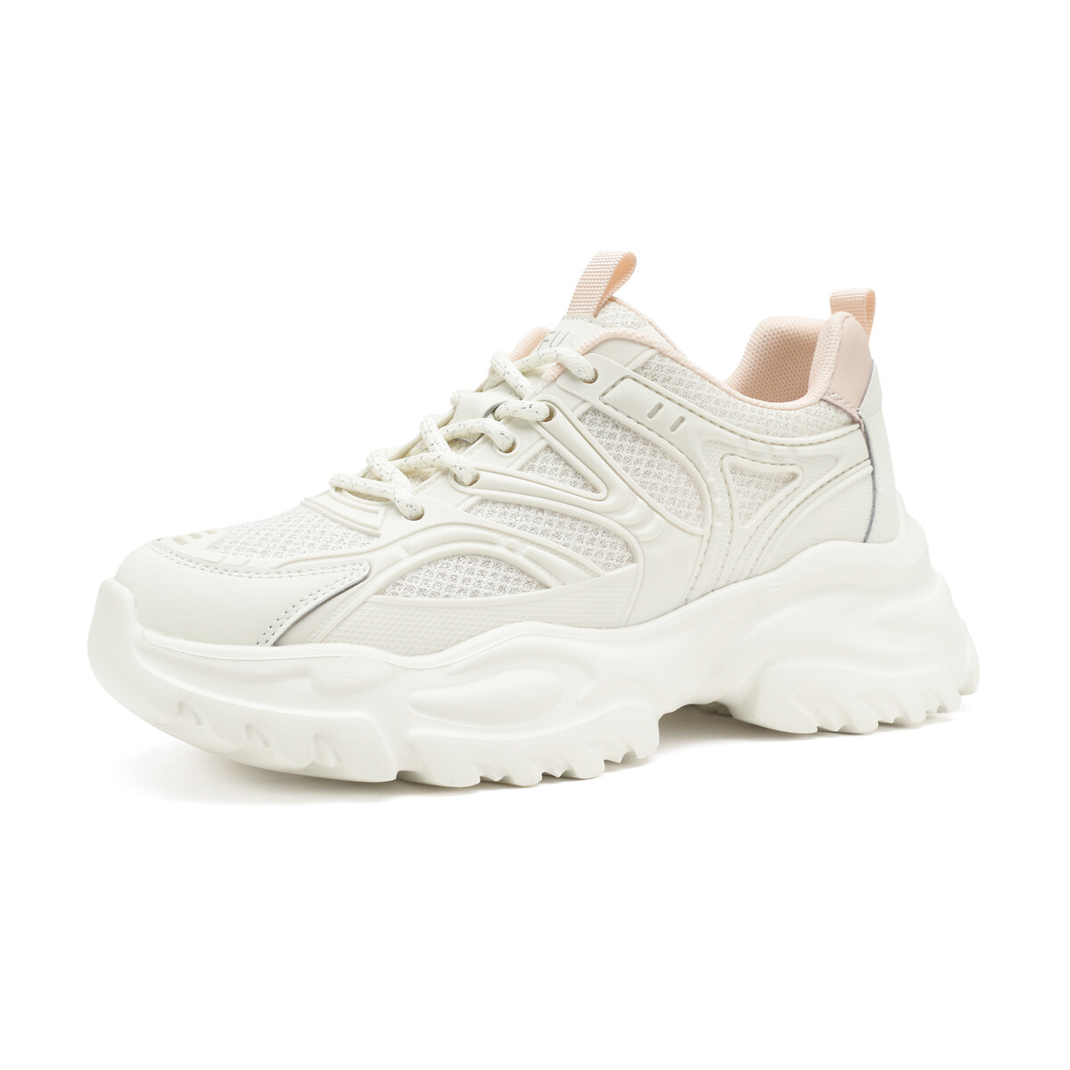 

Кроссовки D:FUSE SCANDINAVIA Chunky Sneakers Women's Low-top Off-white/pink, розовый