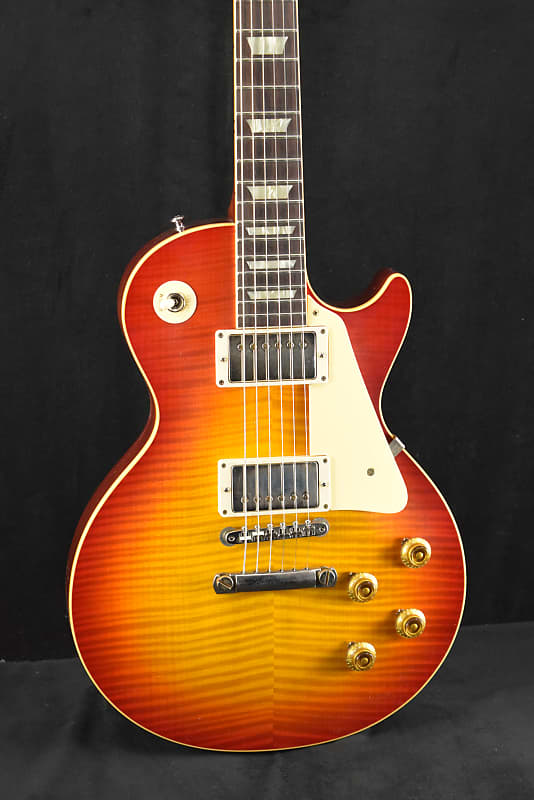 цена Электрогитара Gibson Murphy Lab 1959 Les Paul Standard Washed Cherry Ultra Light Aged Fuller's Exclusive