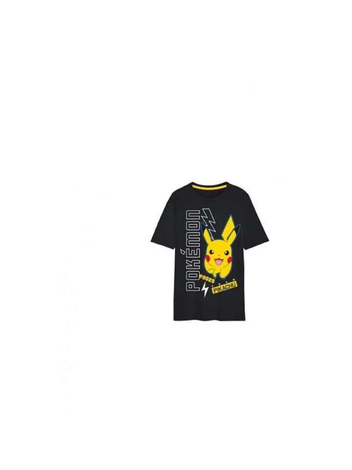 

Футболка COFI 1453 Pokémon Kurzarmshirt für Kinder Weiches und Atmungsaktives, черный