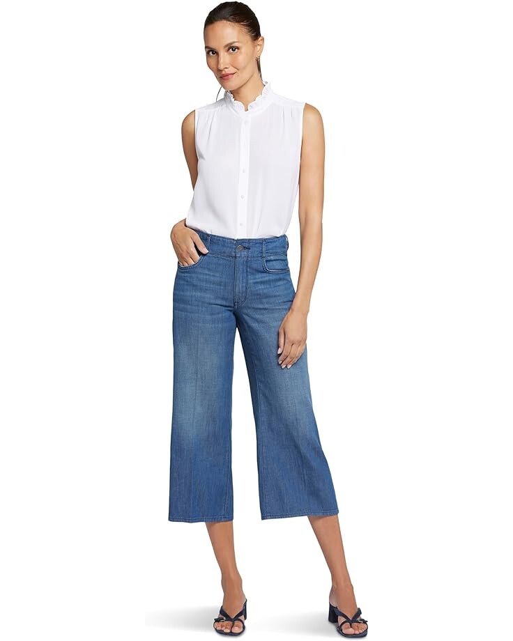 

Джинсы NYDJ HR Brigitte Wide Leg, синий