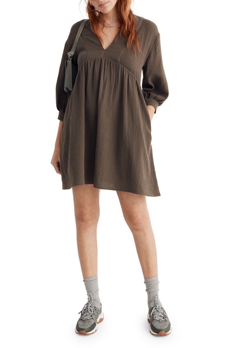 

Мини-платье Lightspun с V-образным вырезом MADEWELL