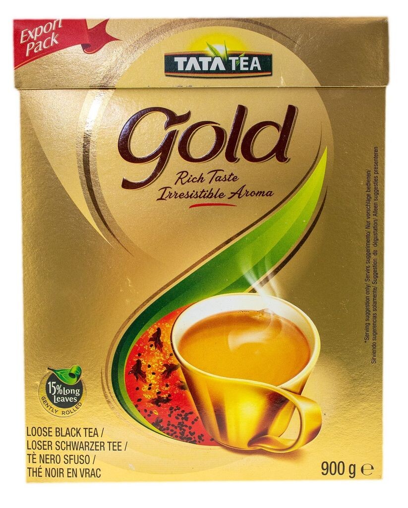 

Чай Tata Tea Gold черный рассыпной 900 г