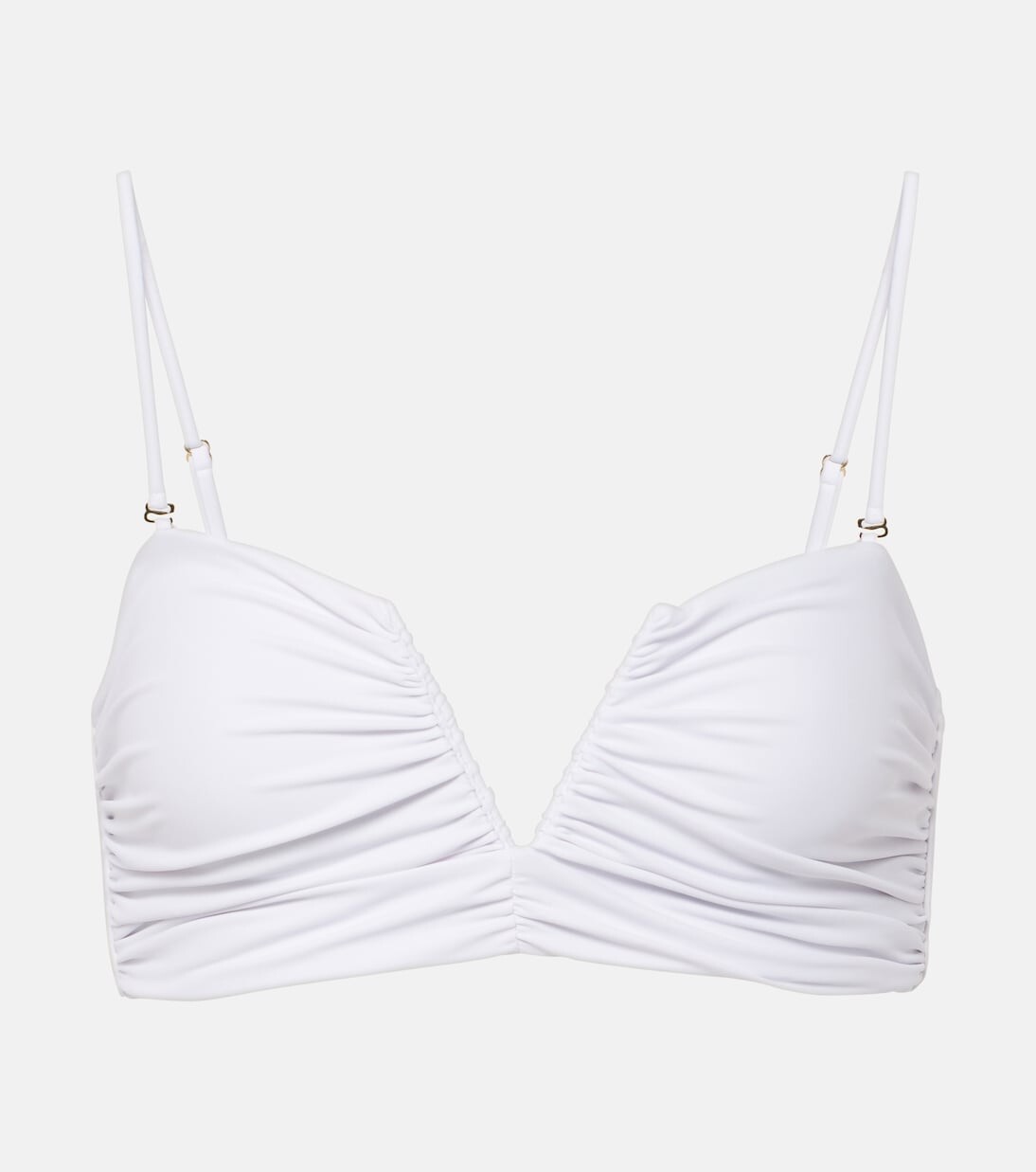 

Лиф бикини Calla со сборками Jade Swim, белый