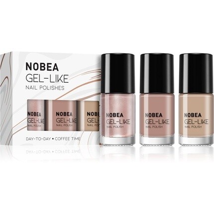 

NOBEA Day-to-Day Coffee Time Set - Набор лака для ногтей