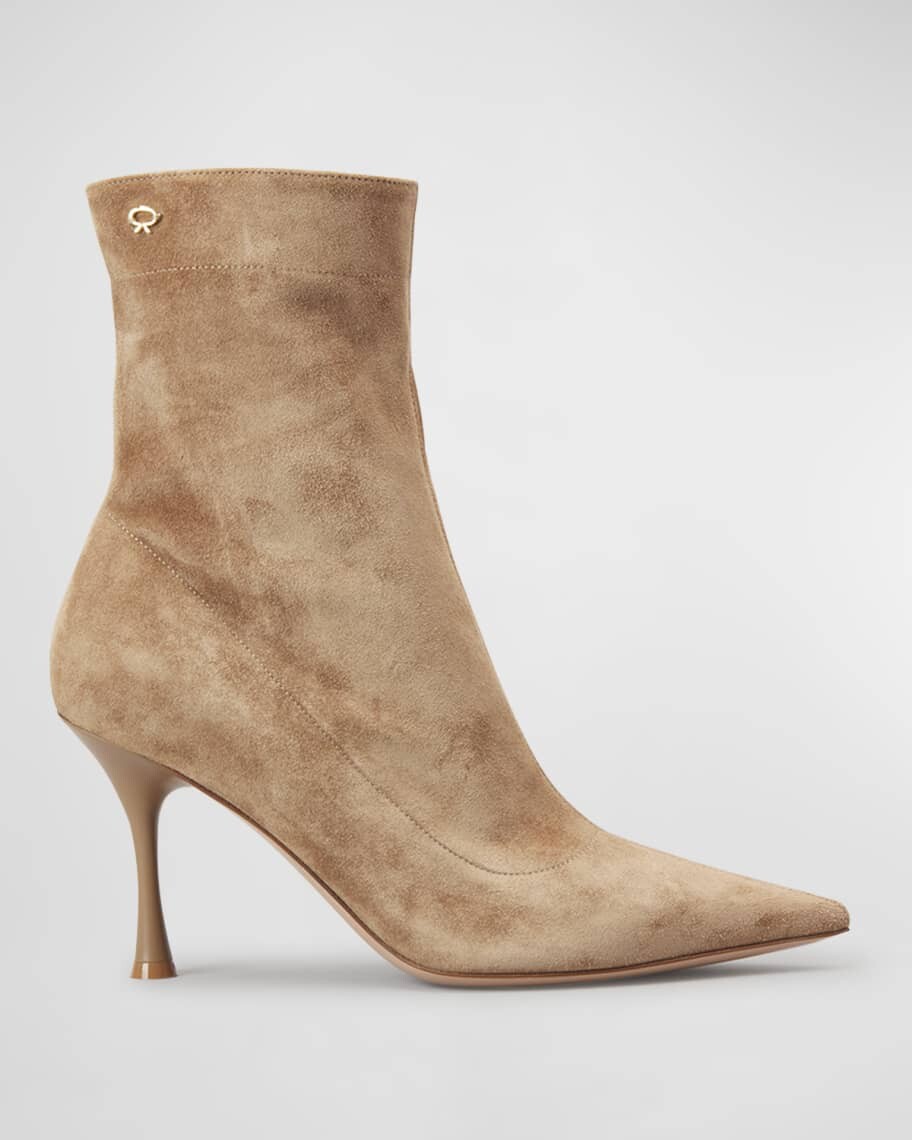 

Замшевые ботильоны Camoscio Gianvito Rossi