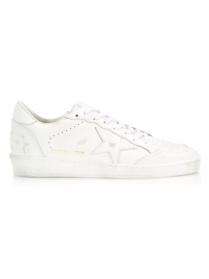 

Кожаные кроссовки Ballstar Golden Goose, белый