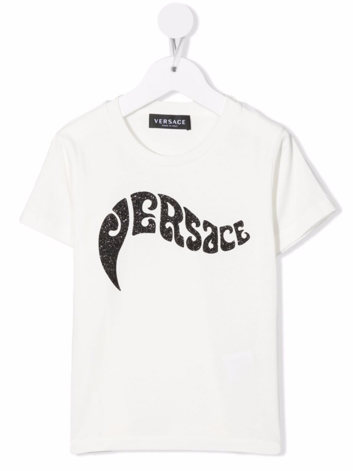 

Versace Kids футболка с логотипом, белый