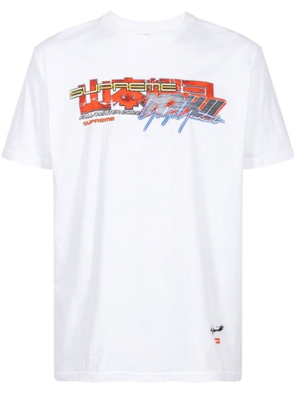 

Supreme футболка Tekken из коллаборации с Yohji Yamamoto, белый