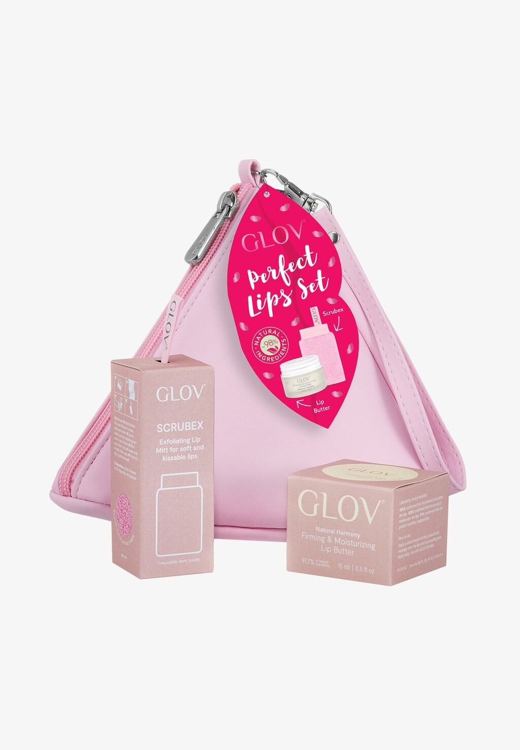 

НАБОР ДЛЯ ОТшелушивания и ПИТАНИЯ ГУБ Glov Perfect Lips Set Glov