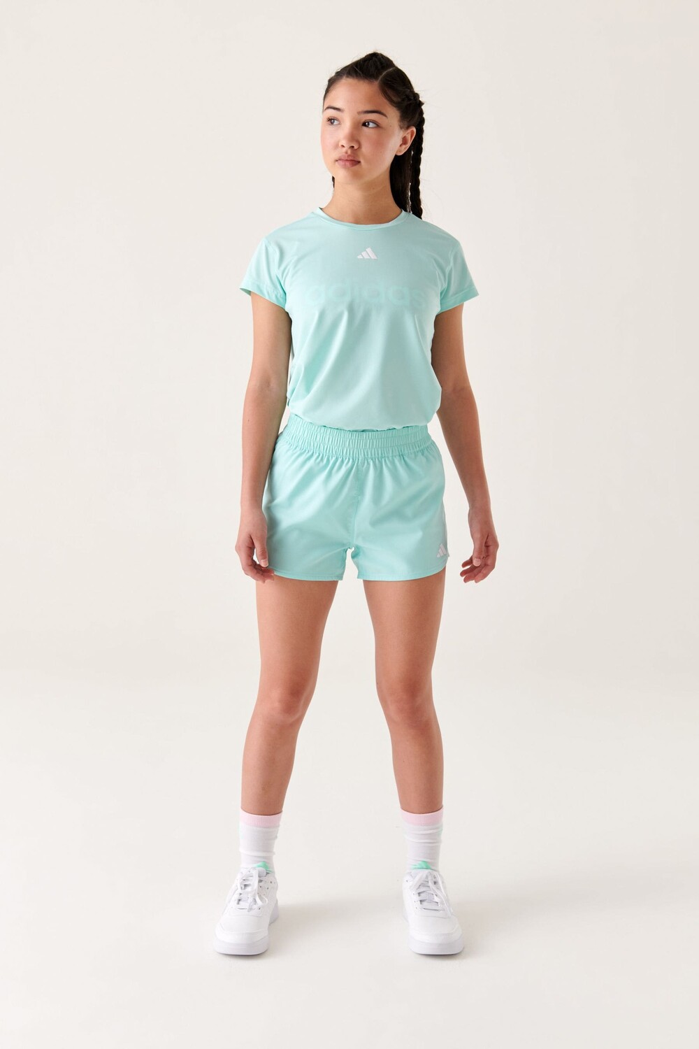 

Основы спортивной одежды для тренировок Aeroready 3 полоски adidas, зеленый