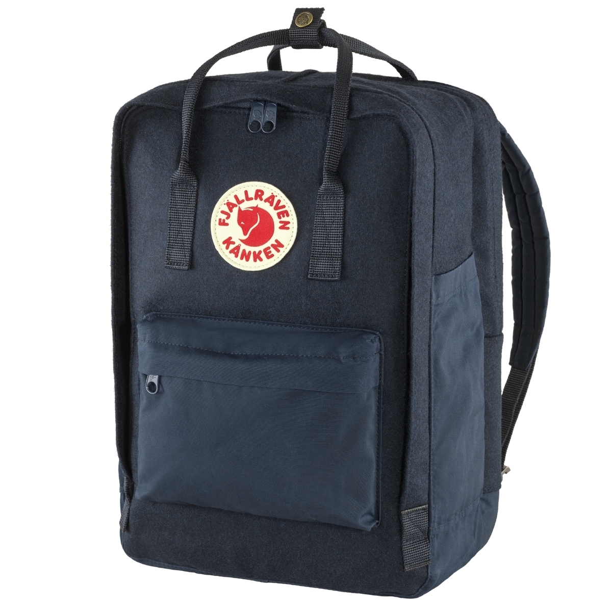 Рюкзак FJÄLLRÄVEN Kanken Re Wool 15'', синий