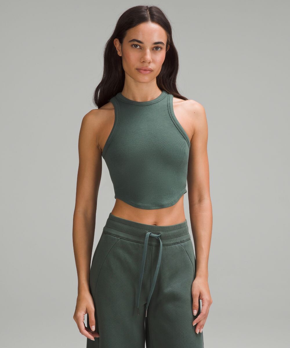 

Укороченная майка Hold Tight Lululemon, зеленый