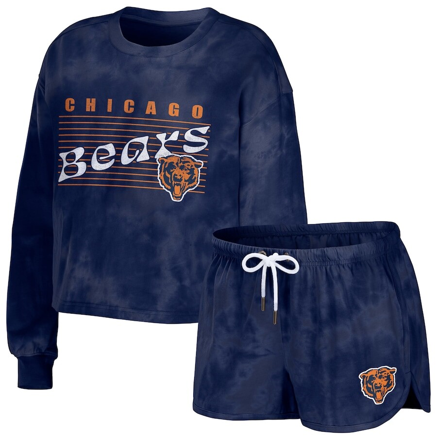

Пижамный комплект WEAR by Erin Andrews Chicago Bears, нави