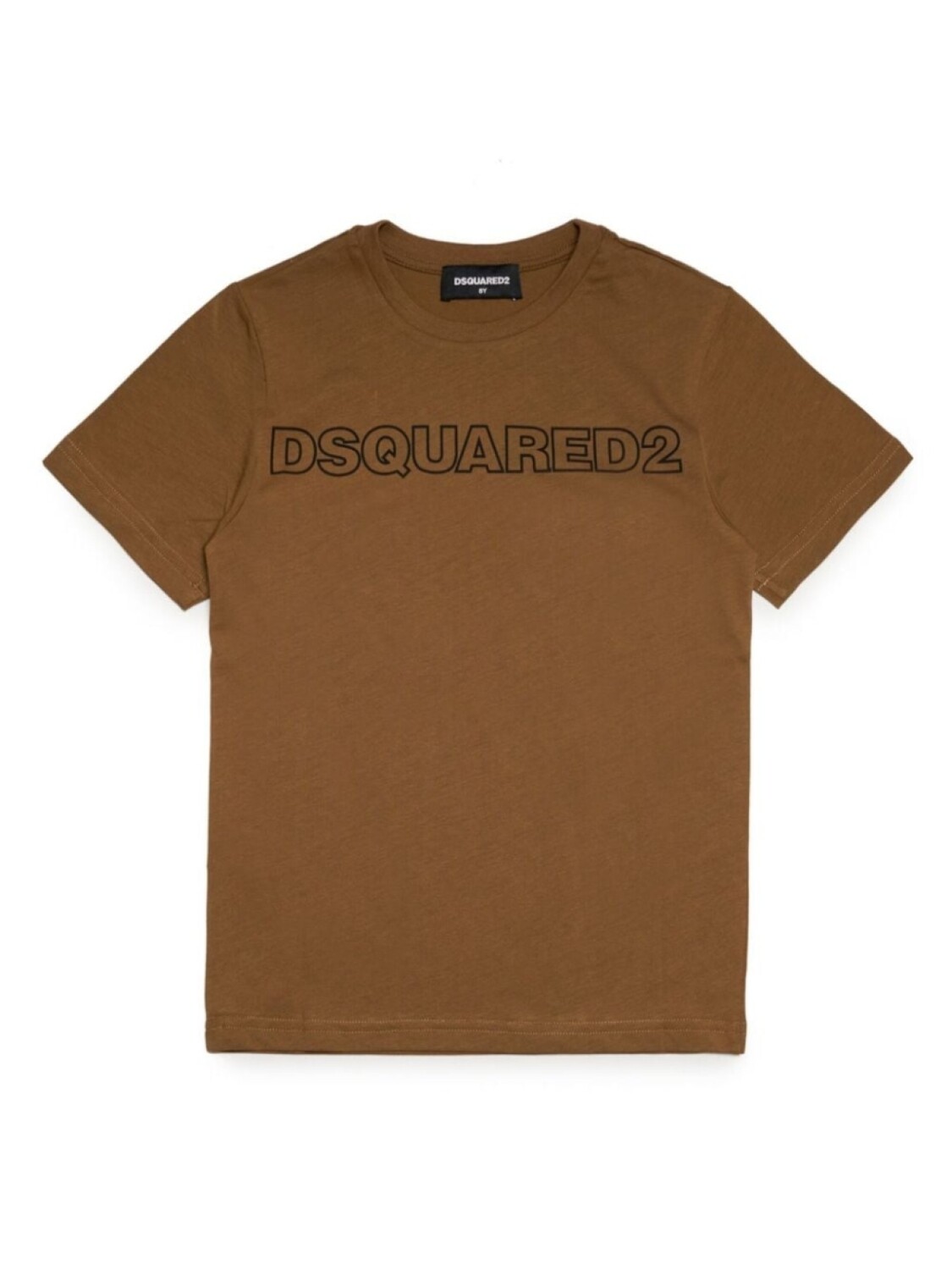 

Dsquared2 футболка с логотипом, коричневый