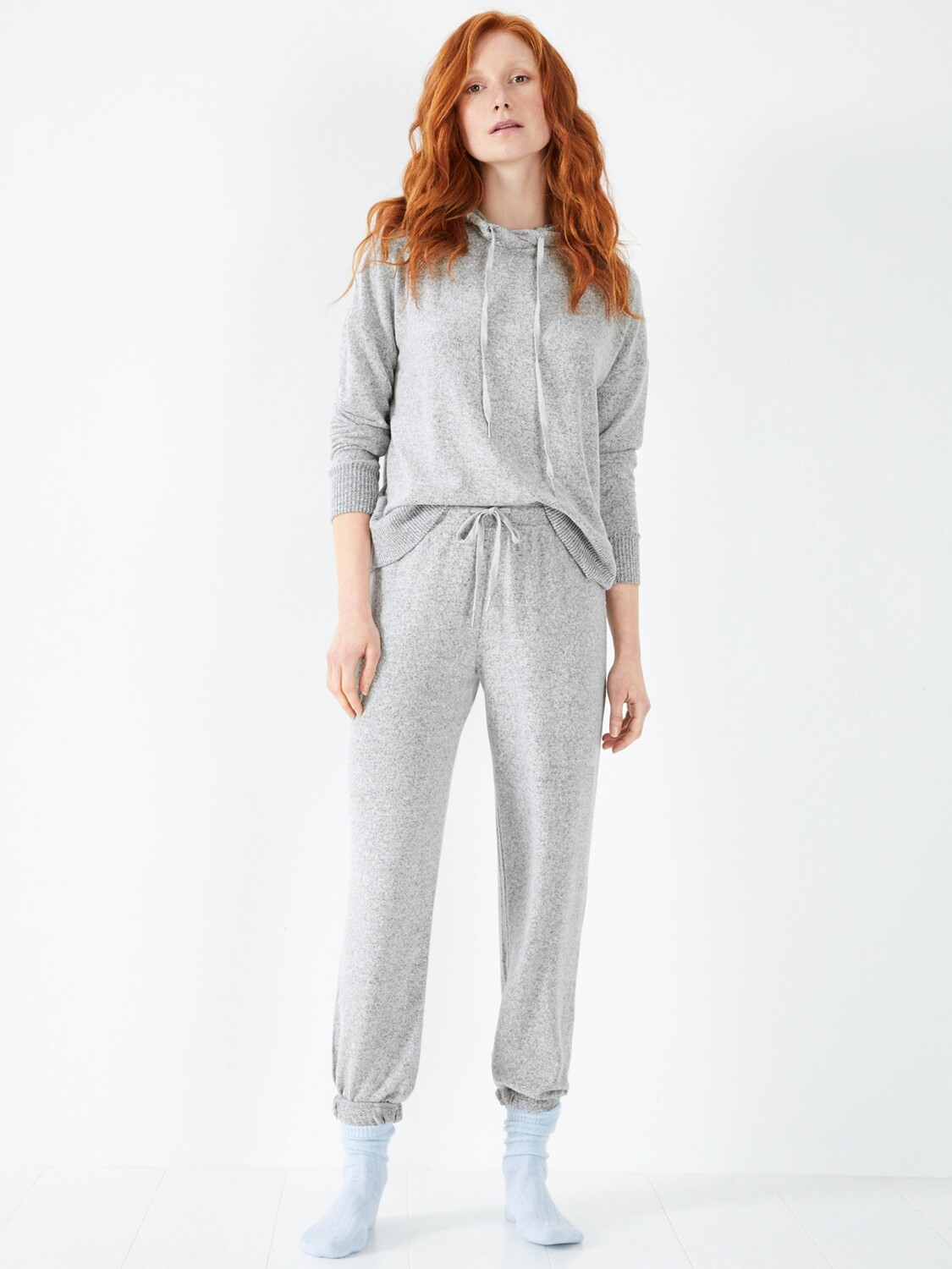 

hush Толстовка Elle Super Soft Lounge, серый меланж