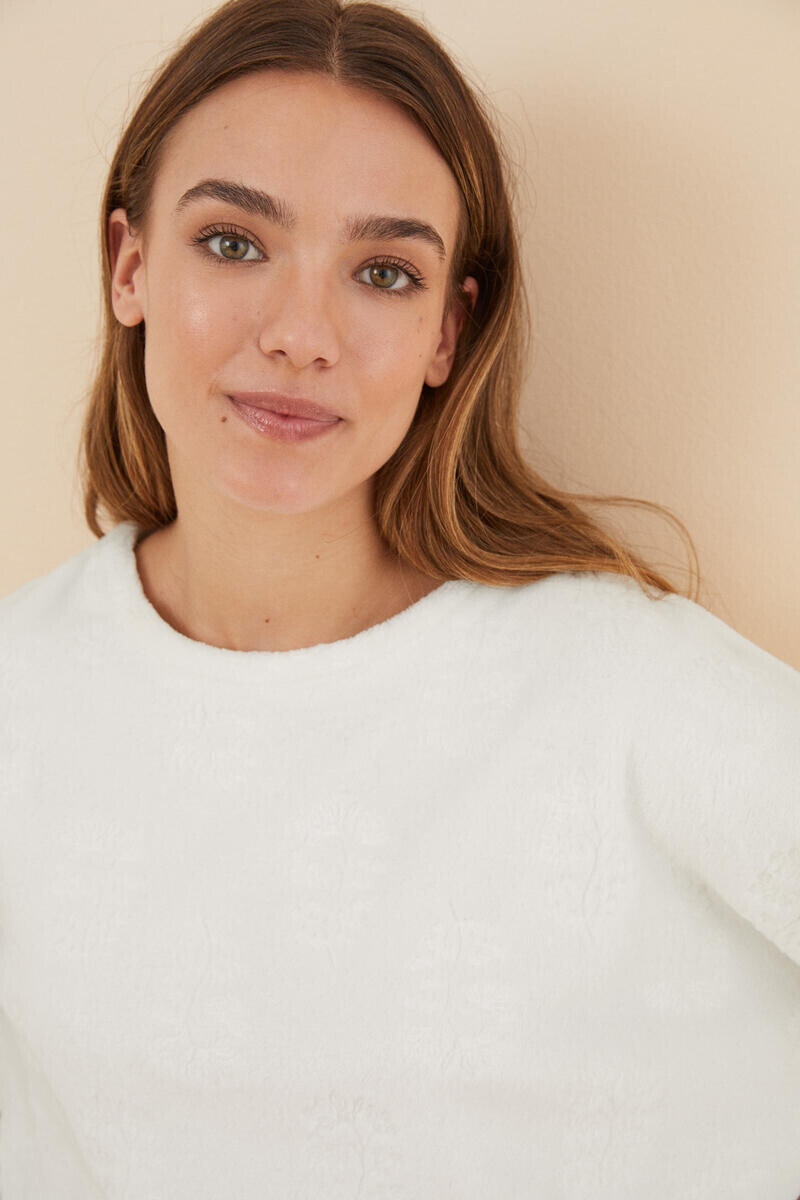 

Белая флисовая пижама Women'secret, белый