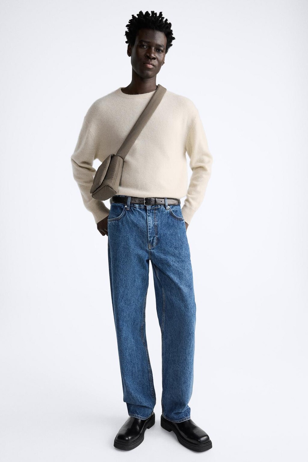

Мини-сумка с клапаном ZARA, хаки зеленый