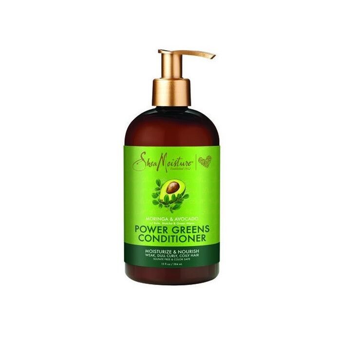 

Кондиционер для волос Acondicionador Power Greens Moringa & Avocado Shea Moisture, 384 ml