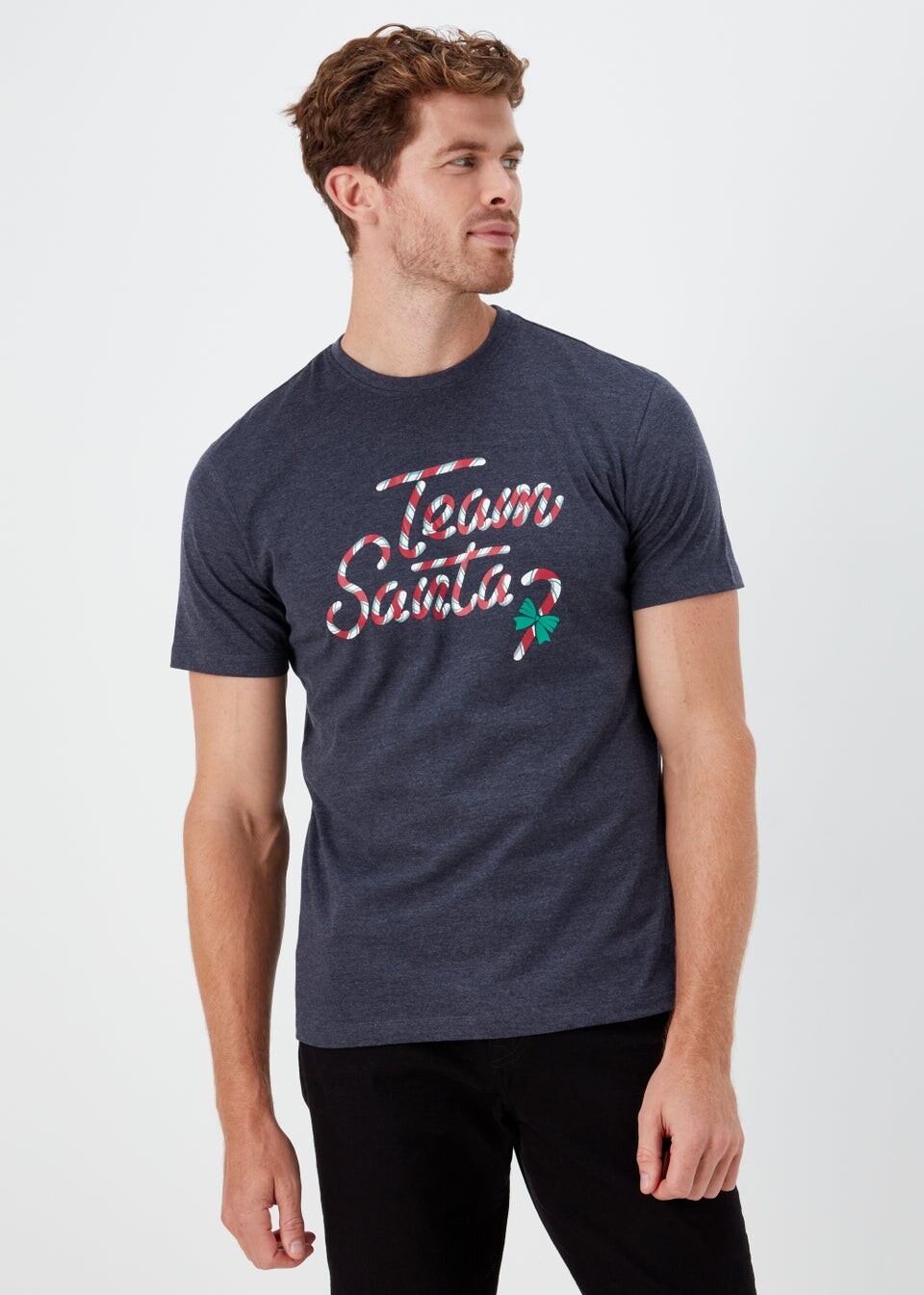 

Футболка Navy Team Santa Candy Cane Easy