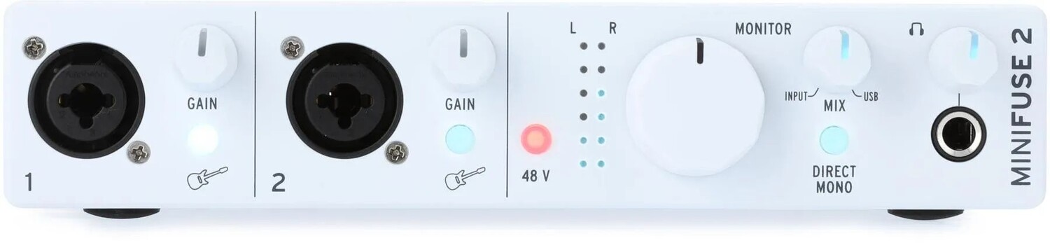 

Аудиоинтерфейс Arturia MiniFuse 2 USB-C — белый