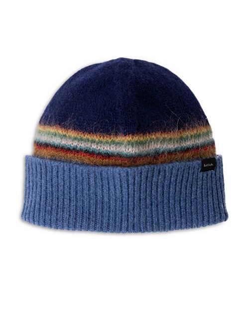 

Фирменная шапка интарсия Paul Smith, цвет Blue